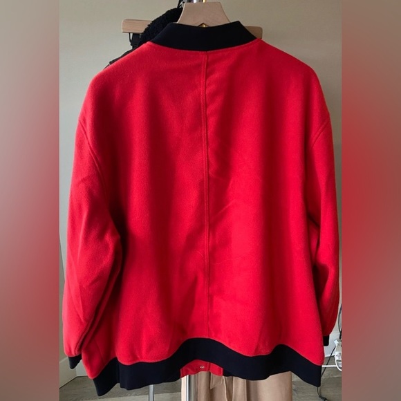 Future Collective Kahlana Barfield Brown Bomber Jacket Red X Target - Picture 6 of 7
